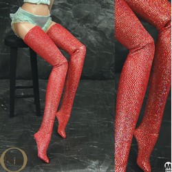 Disco Night Red Stockings 16